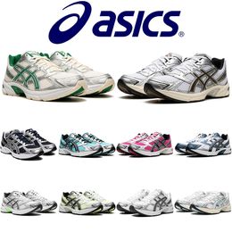 Free shipping Asics Gel-1130 with box designer running shoes Men's and Women's Breathable Mesh Cushioned Sports Casual Running Shoes Black Pure Silver Neon Pack Green