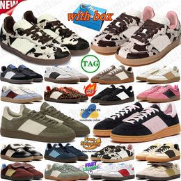 Free shipping With Box designer platform stylish classic casual shoes outdoor sneakers sambasmens womens vintage athletic footwear trainers sports comfortable