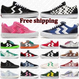 free shipping designer shoes for men women casual skateboard sneakers slip on black white red Pink Green womens mens outdoor sports trainers