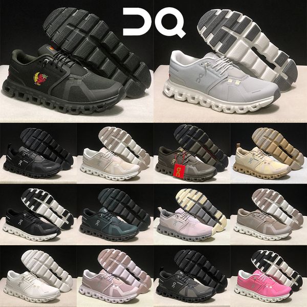 On Cloud 6 Running Shoes for Men Women Lightweight Breathable Mesh Athletic Sneakers Cloud 6 Cushion Casual Training Walking Shoes Brume Olive